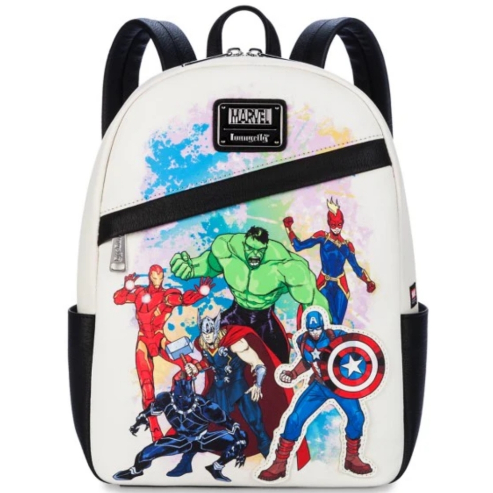 NWT Disney The Avengers Marvel Loungefly Mini Backpack